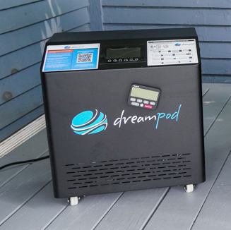 Dreampod - Ice Series - Fiberglass Cold Plunge Barrel with Chiller