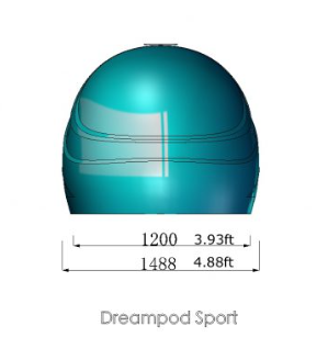 Dreampod -Entry-Level Commercial Float Tank (Fiberglass) - Sport Float Pod