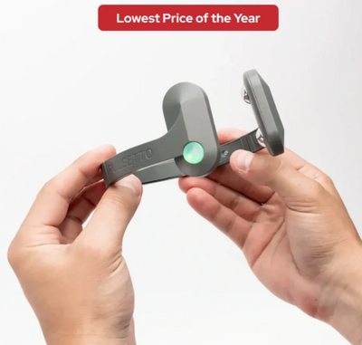 Cyber Monday Combo Deal – Costway 3-4 Person Full Spectrum Low EMF Sauna with Red Light & Himalayan Salt Bar + Costway JL10029WL Zero Gravity SL-Track Massage Chair with Heat + NeuroVizr Brain Training Device + Pulsetto Vagus Nerve Stimulator