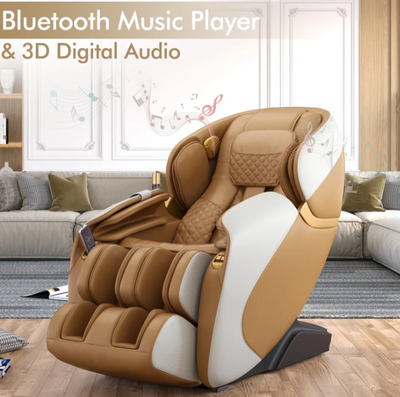 Mother's Day Total Reset Combo Package -  Demo Costway JL10003WL Massage Chair + Biomol Face Mask