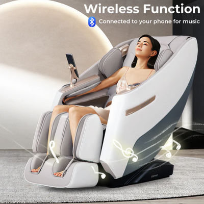 Cyber Monday Combo Deal – Costway 3-4 Person Full Spectrum Low EMF Sauna with Red Light & Himalayan Salt Bar + Costway JL10029WL Zero Gravity SL-Track Massage Chair with Heat + NeuroVizr Brain Training Device + Pulsetto Vagus Nerve Stimulator