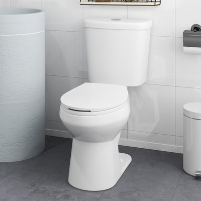 Standard Toilet with 17.5 Inch ADA Comfort Chair Height Seat