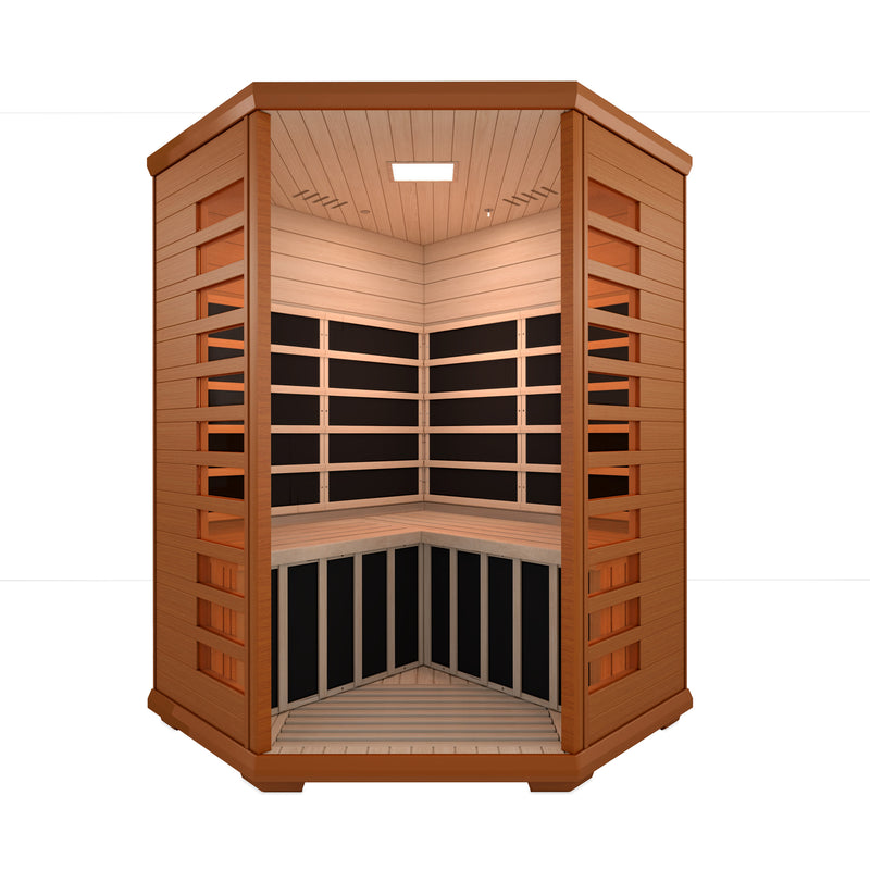 Pre Order-New 2024 Model-Westinghouse WES43-2100 Corner 2 Person Infrared Sauna