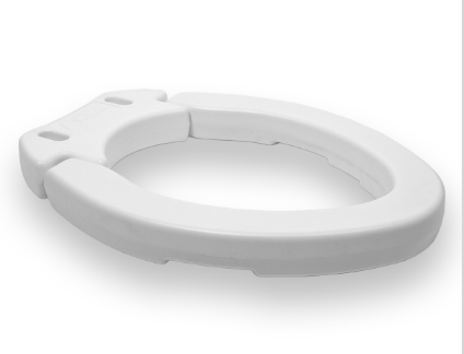 MOBB* 2" Hinged Raised Toilet Seat