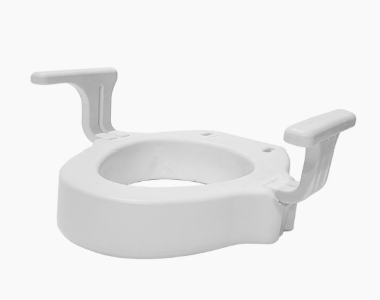 MOBB* 4" Raised Toilet Seat with Arms
