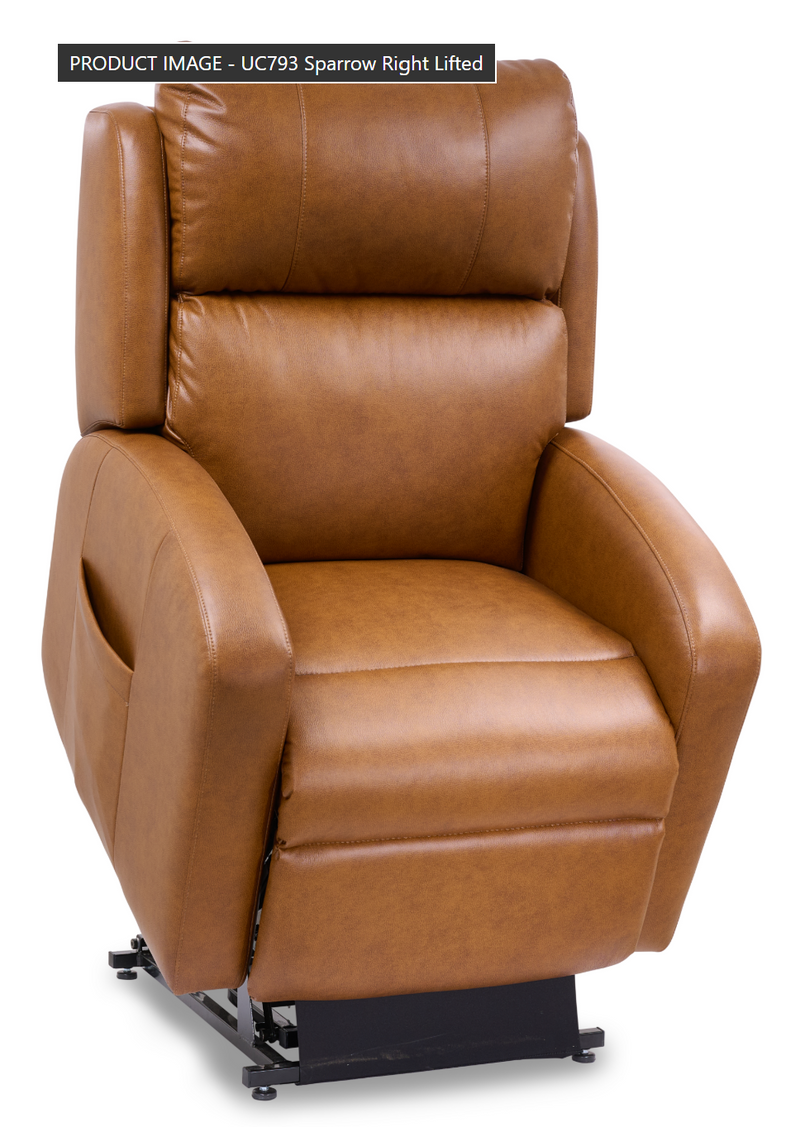 *UltraComfort Power Lift Recliner Chair - Aiden (5 Comfort Zones)