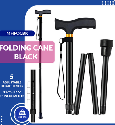 MOBB* Folding Cane Black