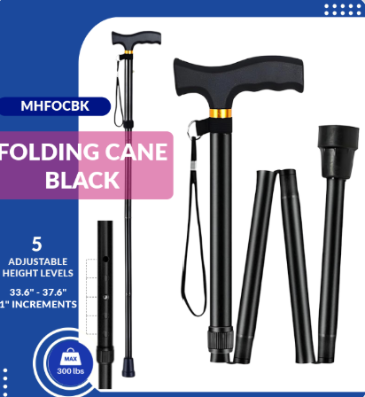 MOBB* Folding Cane Black
