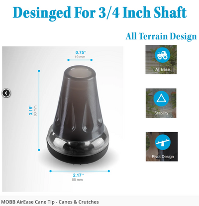 MOBB* AirEase Cane Tip