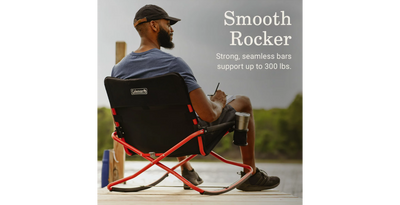 Coleman - Cross Rocker Outdoor Rocking Chair