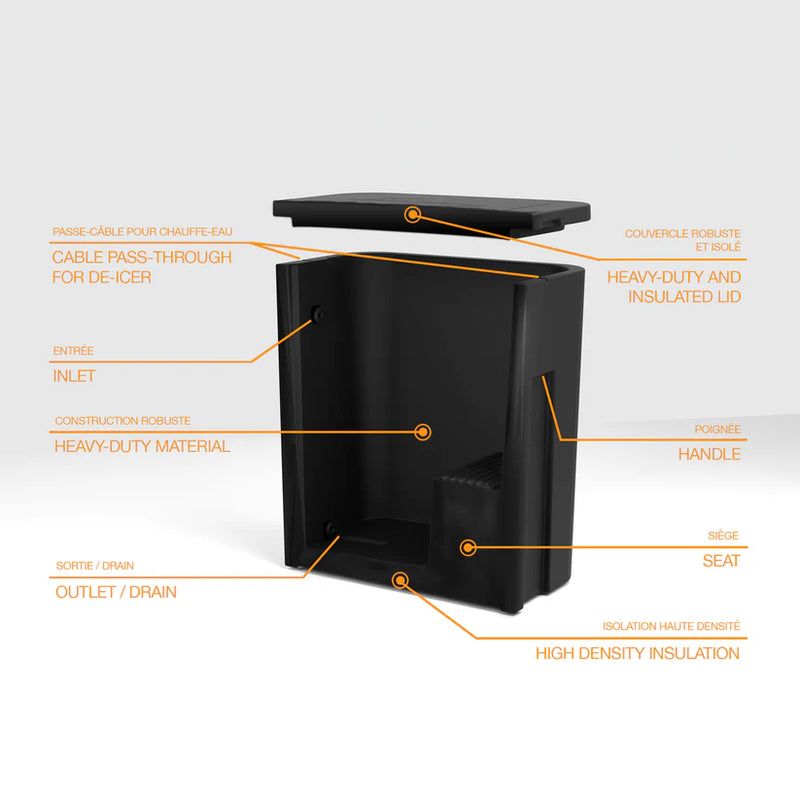 *Eternal Ice-HD Ultimate Ice Bath- Canadian Made-Outdoor Cold Plunge With Thermal Insulation- Chiller Ports - NO DISCOUNT CODES ALLOWED!