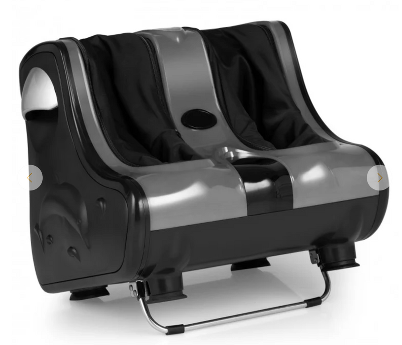 Foot and Calf Massager Shiatsu Foot Massager Machine with Tilt Base - Gray