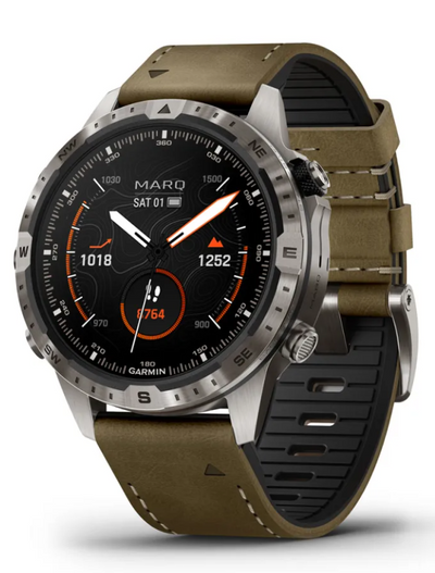 **Garmin - MARQ (Gen 2) - Grade 5 Titanium Smart Watch