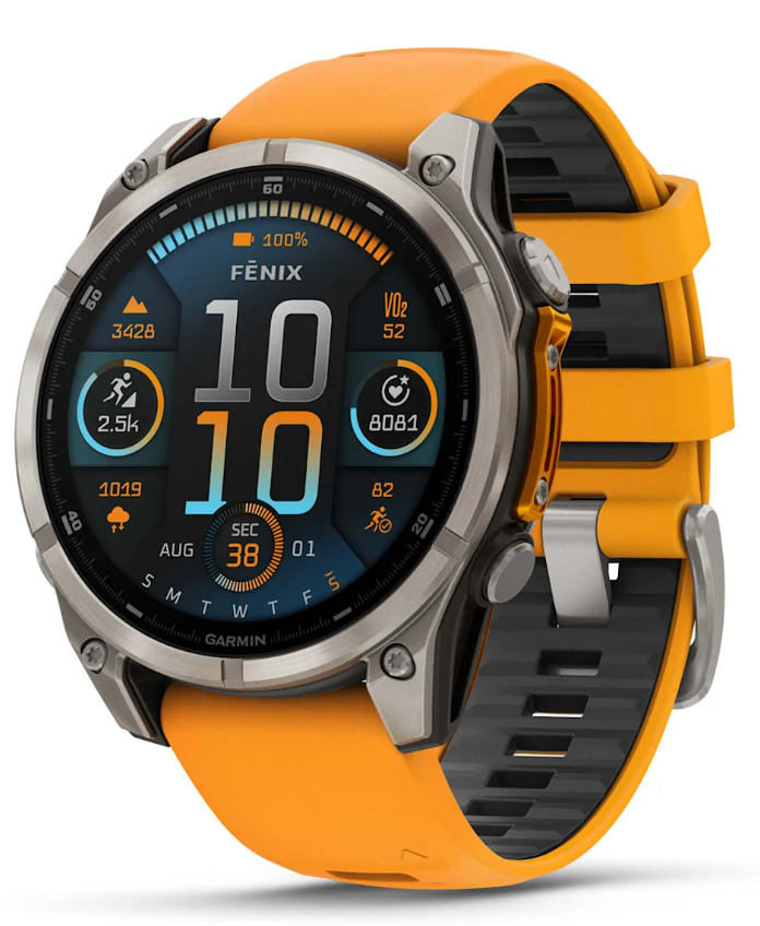 **Garmin - Fenix 8 – 47 mm AMOLED Smart Watch