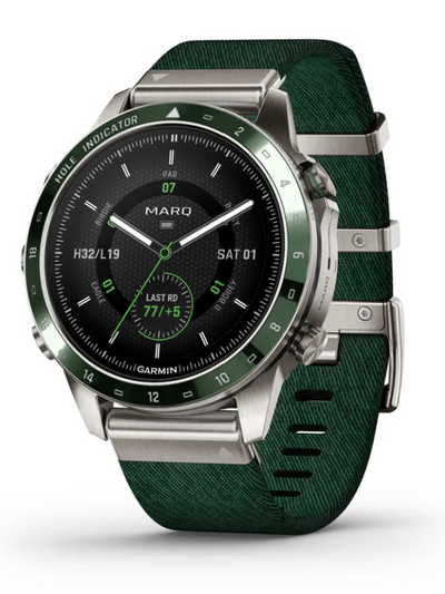 **Garmin - MARQ (Gen 2) - Grade 5 Titanium Smart Watch
