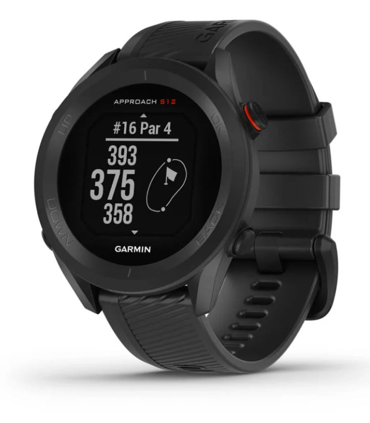 **Garmin - Approach S12 - Black Golf Watch