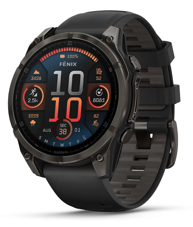 **Garmin - Fenix 8 – 47 mm AMOLED Smart Watch