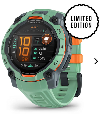 **Garmin - Instinct 3 - 45mm AMOLED Smart Watch