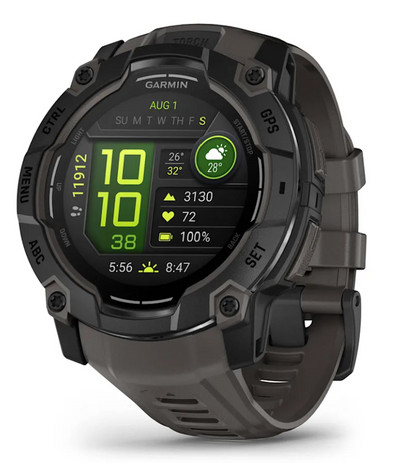 **Garmin - Instinct 3 - 50mm AMOLED Smart Watch
