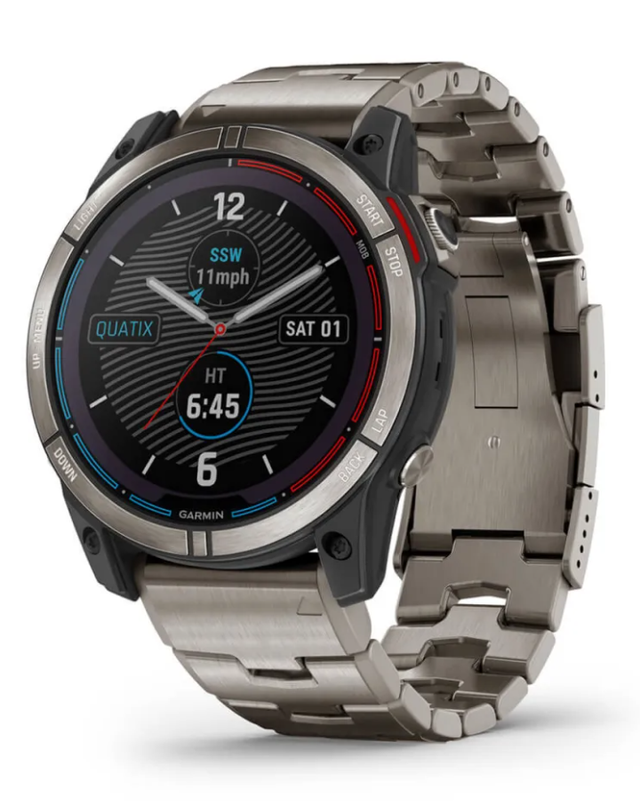 **Garmin - Quatix 7x Solar Edition Smart Watch