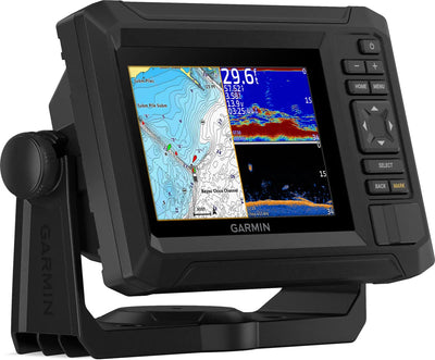 *Garmin - Echomap UHD2 55cv Fishfinder with Chart Plotter with GT20-TM Transducer and Navionics+ Canada and Alaska Mapping