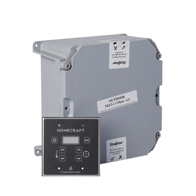 VBKTKE2 - Outdoor Relay Contactor Box with Homecraft Sauna Control
