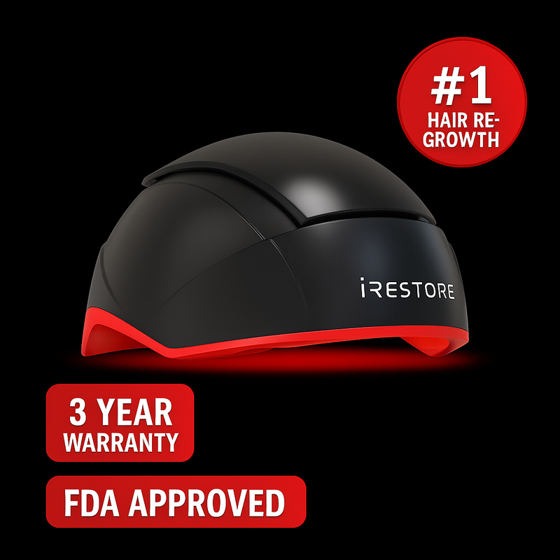 iRESTORE Elite- FDA Approved Hair Growth Laser Device- Top North American Hair Growth Device