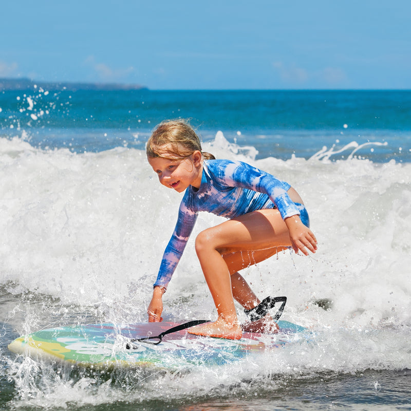 *33/37/41 Inches Lightweight Body Board Boogie Board with EPS Core XPE Deck HDPE Bottom Multicolor1 - L