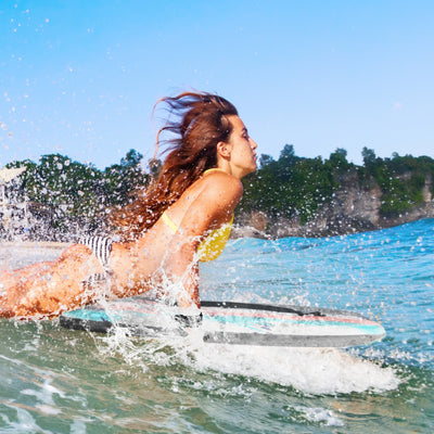 *33/37/41 Inches Lightweight Body Board Boogie Board with EPS Core XPE Deck HDPE Bottom Multicolor2 - L