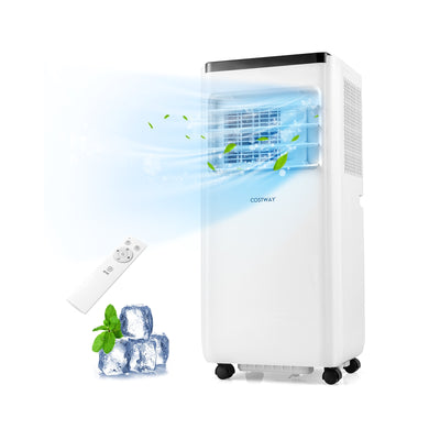 *10000 BTU Portable Air Conditioner with Remote Control Cools up to 350 Sq.Ft