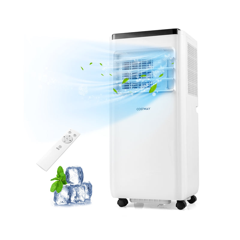*10000 BTU Portable Air Conditioner with Remote Control Cools up to 350 Sq.Ft