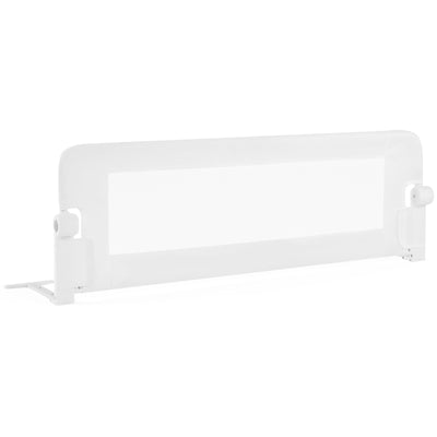 *Foldable Bed Rail Swing Down Baby Bed Guard Rail - White