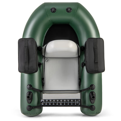 *Inflatable Fishing Float Tube for Angling with Fish Ruler and Angling Base