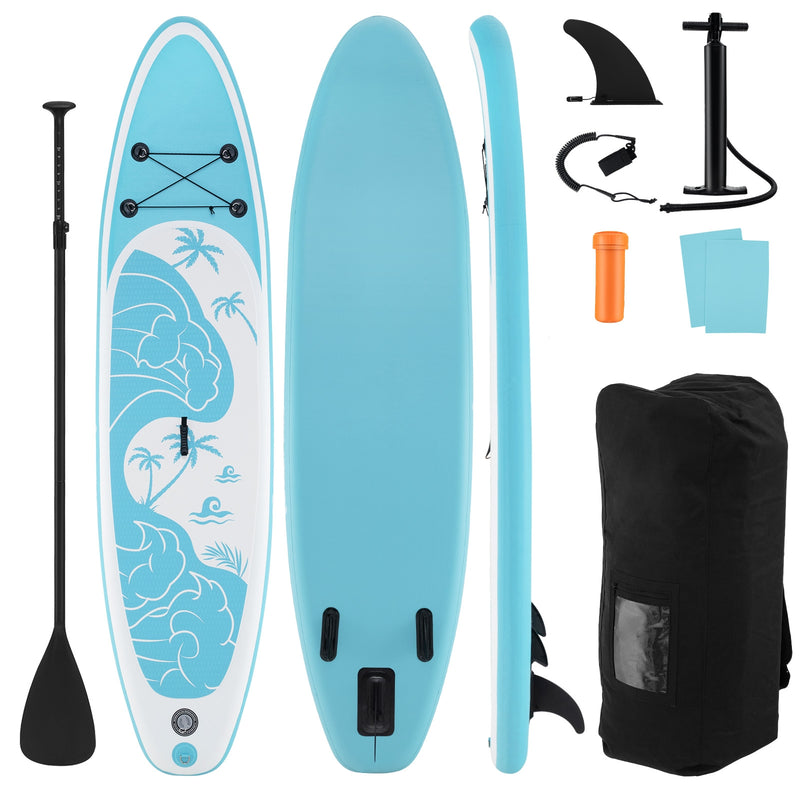 *10/11 Feet Inflatable Stand Up Paddle Board with Premium SUP Accessories - S