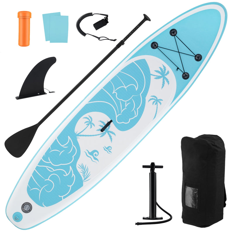 *10/11 Feet Inflatable Stand Up Paddle Board with Premium SUP Accessories - S