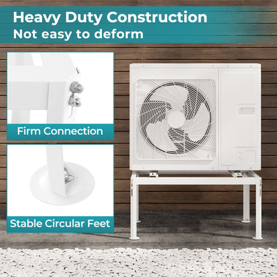 *Mini Split Ground Stand  for 9000-36000 BTU Ductless Air Conditioner