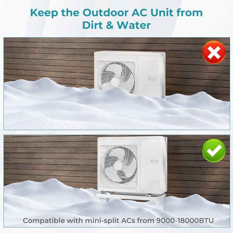*Mini Split Ground Stand  for 9000-18000 BTU Ductless Air Conditioner