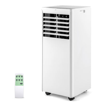 *4-in-1 8000 BTU Portable Air Conditioner with Fan and Dehumidifier