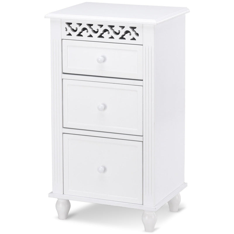 Bathroom Wood Collection Storage Organizer Floor Cabinet