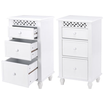 Bathroom Wood Collection Storage Organizer Floor Cabinet
