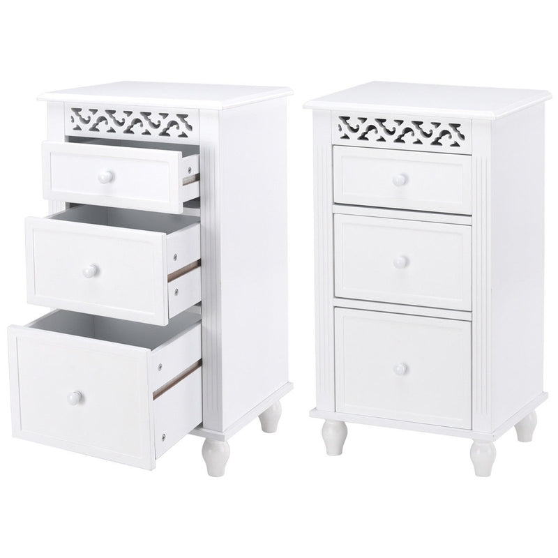 Bathroom Wood Collection Storage Organizer Floor Cabinet