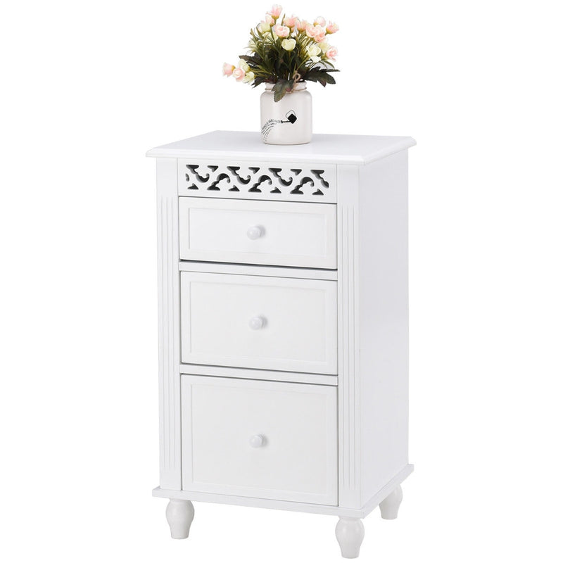 Bathroom Wood Collection Storage Organizer Floor Cabinet