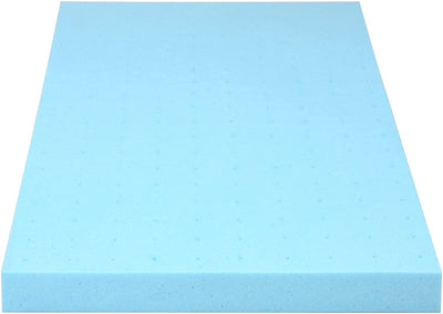 3 Inch Gel-Infused Cooling Bed Topper for All-Night Comfy-80 x 60 inch