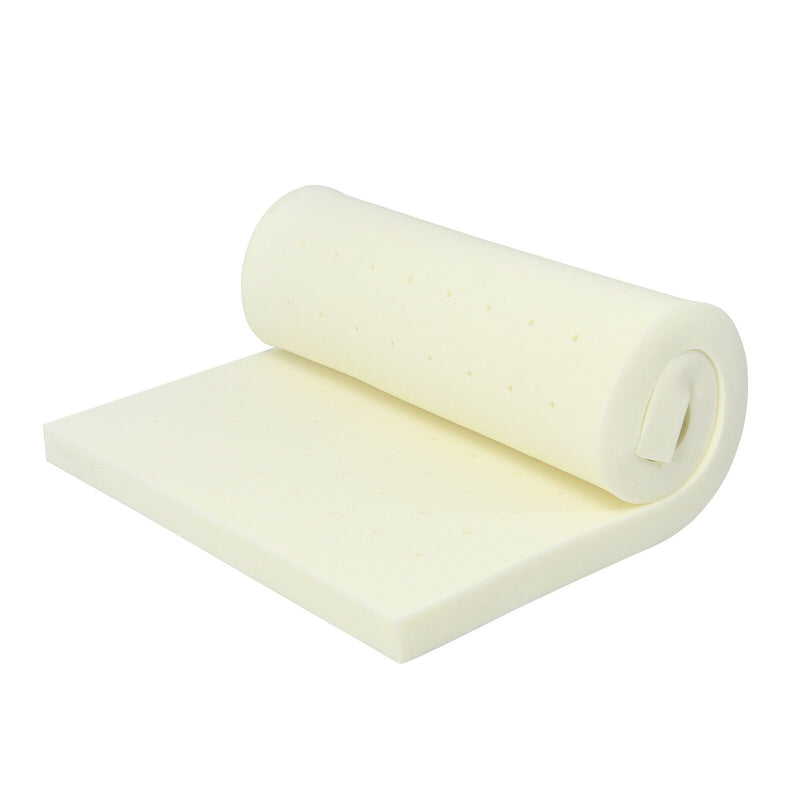 3-Inch Bed Mattress Topper Air Cotton for All Night’s Comfy Soft Mattress Pad-Full Size