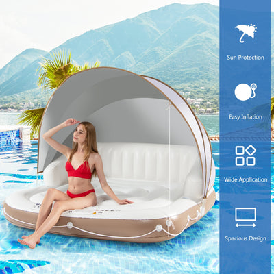 *Inflatable Float Lounge Swimming Raft for Pool