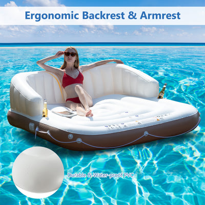 *Inflatable Float Lounge Swimming Raft for Pool