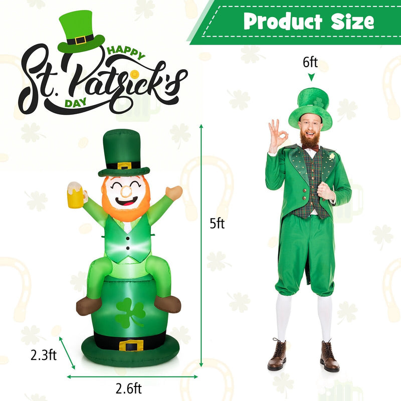 5 Feet St Patrick&