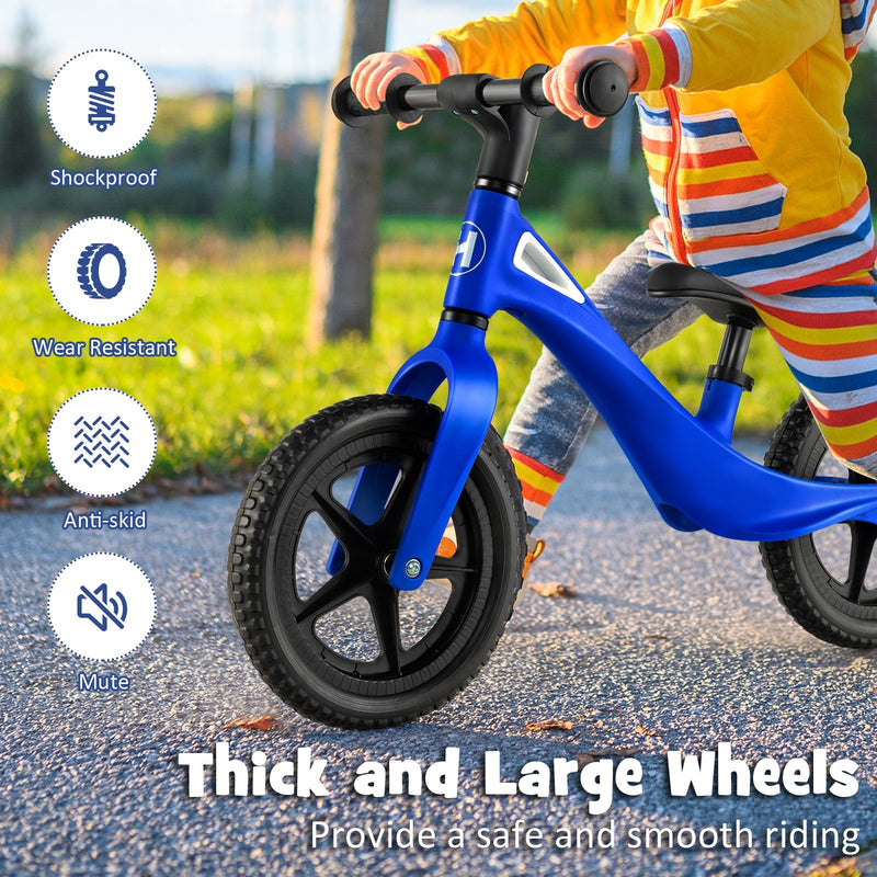 backordered - *Kids Balance Bike with Rotatable Handlebar for 2-6 Years Old - Blue