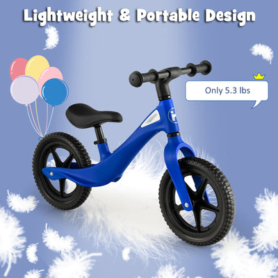 backordered - *Kids Balance Bike with Rotatable Handlebar for 2-6 Years Old - Blue