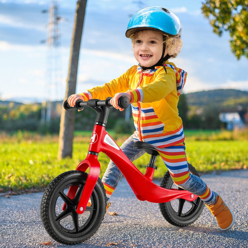 backordered - *Kids Balance Bike with Rotatable Handlebar for 2-6 Years Old - Red